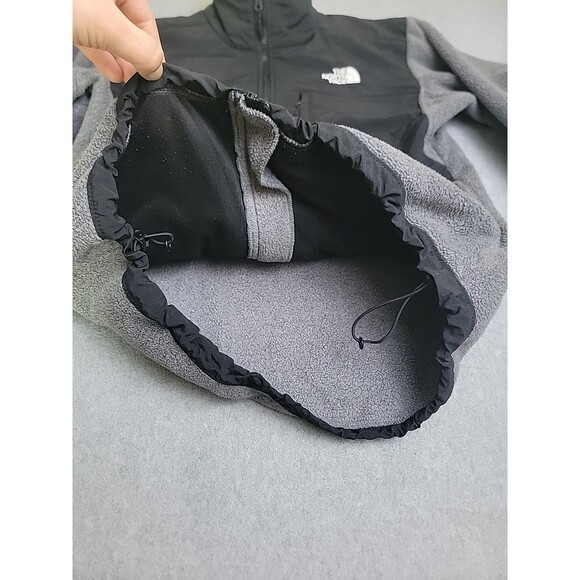 North Face Denali Jacket Mens S Black Full Zip Pockets Fleece Embroidered Logo - Picture 8 of 16